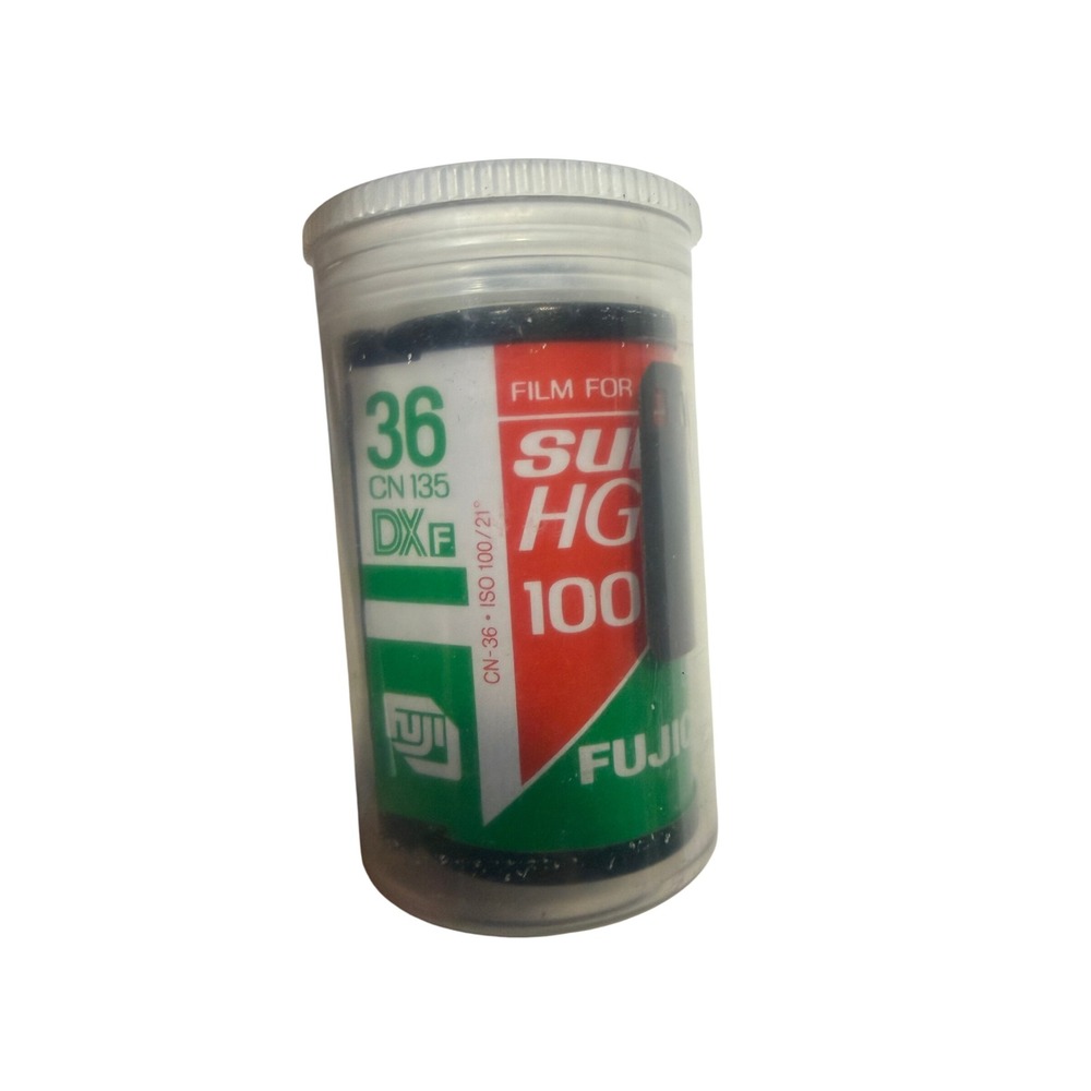 Fujifilm Super HG 100 Color Negative Film 35mm 36 Exposures CN 135 DX Fuji